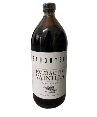 EXTRACTO NATURAL DE VAINILLA.